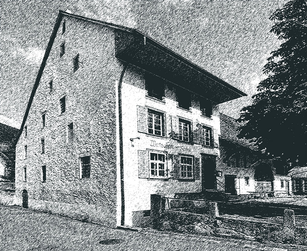 Das Gasthaus Rössli in Oberdorf (BL)